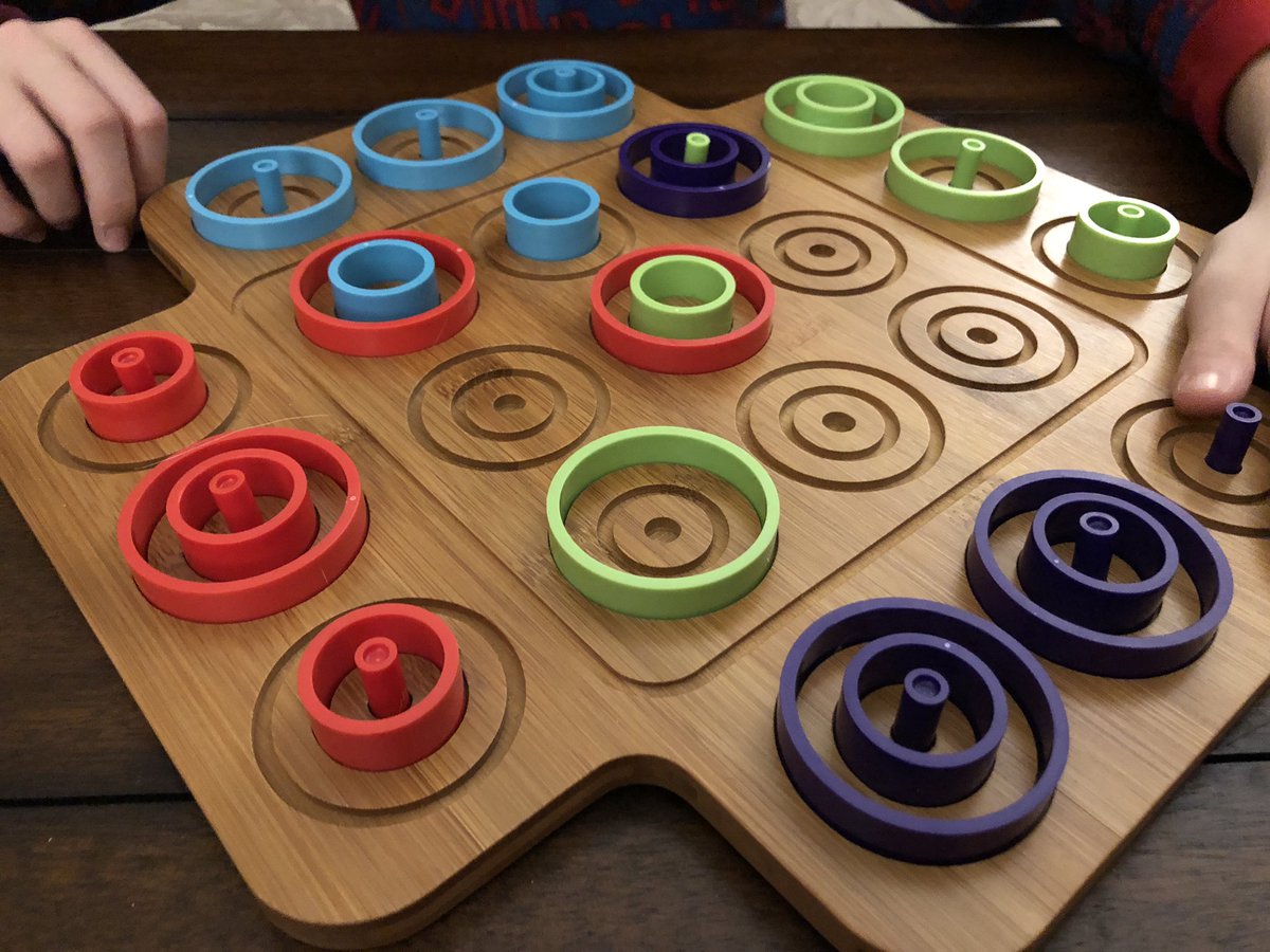 GoslinK123's tweet image. Played an amazing round of OTRIO with the kiddo! Great family fun. Just need three to win! #ldsb #mathgames #familymath #tmwyk #ygk