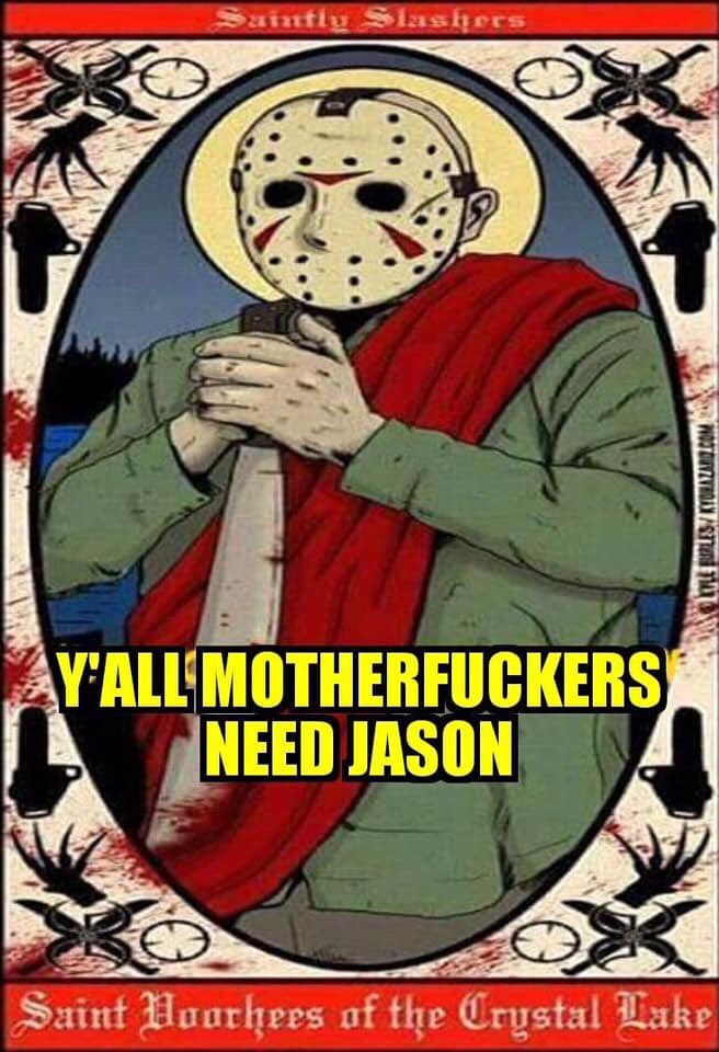 NicodemusDB's tweet photo. Because thatโs how it is!
#jasonvoorhees #jasonvoorhees๐ช #horrotica #horrorfamily #horrorfan #horrorcommunity #horrorfam #horror #fridaythe13th #slashericons #slashermovies #slashers https://t.co/qLchvS1kKv