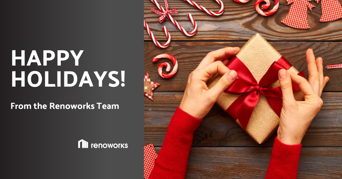 From the entire Renoworks team, we wish you and your family a very happy, healthy and safe holiday season!

See you in the new year!