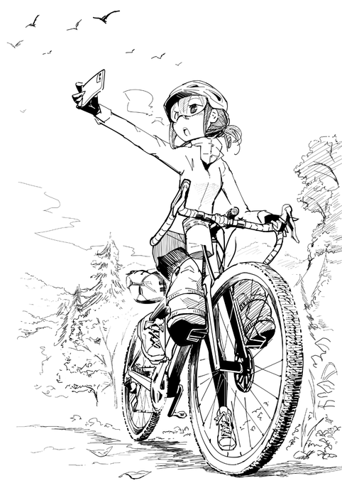 絵を描く集中力切れたので加茂ちゃん描いた
前のイラスト本の子の名前 