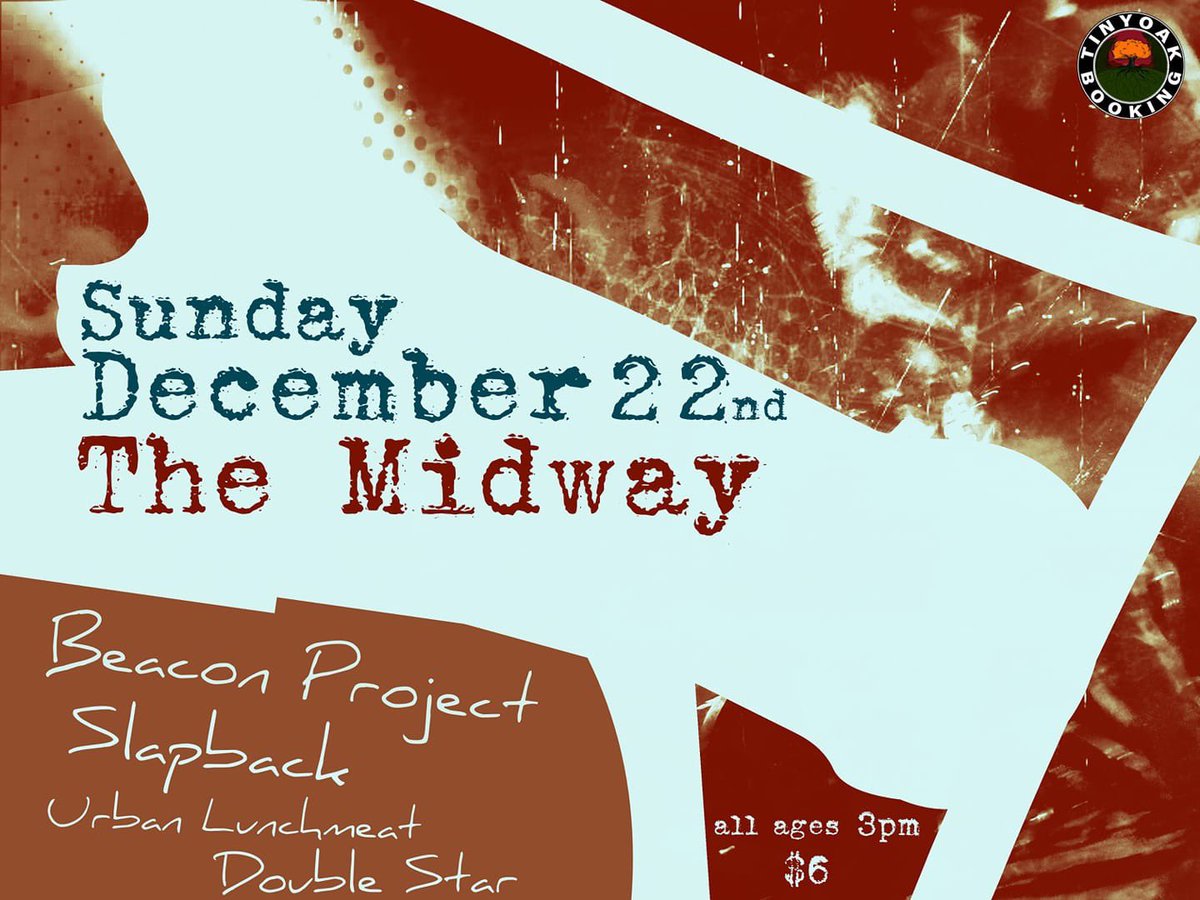 offthecoastband's tweet photo. Sunday afternoon we’ll playing in a great lineup at the Midway Cafe in Jamaica Plain. Last show of the year - let’s make it rock! #MidwayCafe #TinyOakBooking #livemusic #BostonRocks https://t.co/wUECExZDhx
