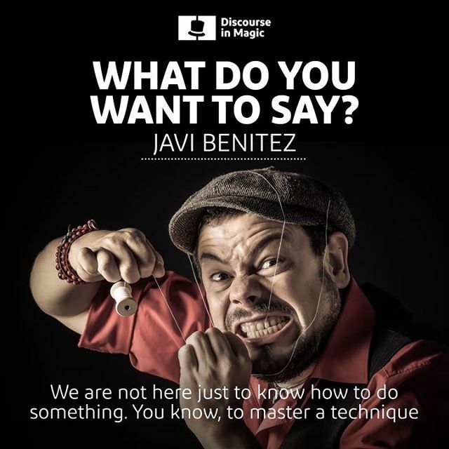 discoursenmagic's tweet photo. Are you trying to share or express anything when you do a trick? Thanks @javibenitezmagic .
.
.
.
.
.
.
.
#javibenitez #javibenitezmagic #magician #magicshow #magictrick #spanishmagic #spanishmagicians #madridmagic #learnmagic #magiclecture #gypsythread … https://t.co/Rd5YsxaK0u https://t.co/1sD8EBaR2v