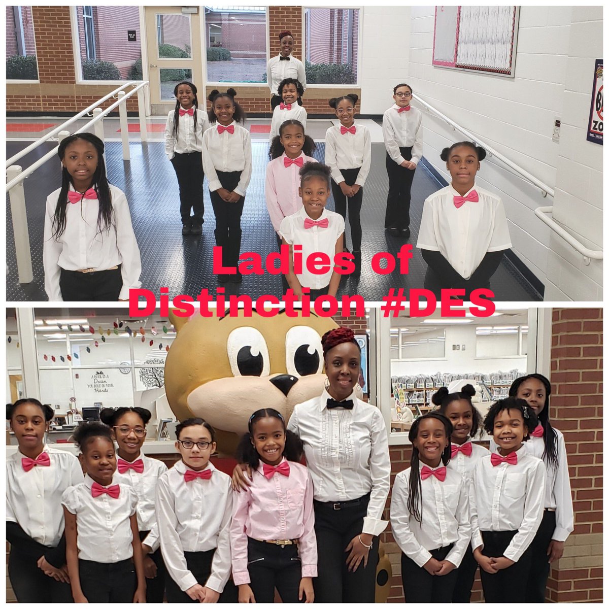 DES_HCS's tweet photo. @DES_HCS Ladies of Distinction lead with their heads, hands, and hearts! ❤️ Beautiful! #IAmWhy https://t.co/iiRFlTy35w