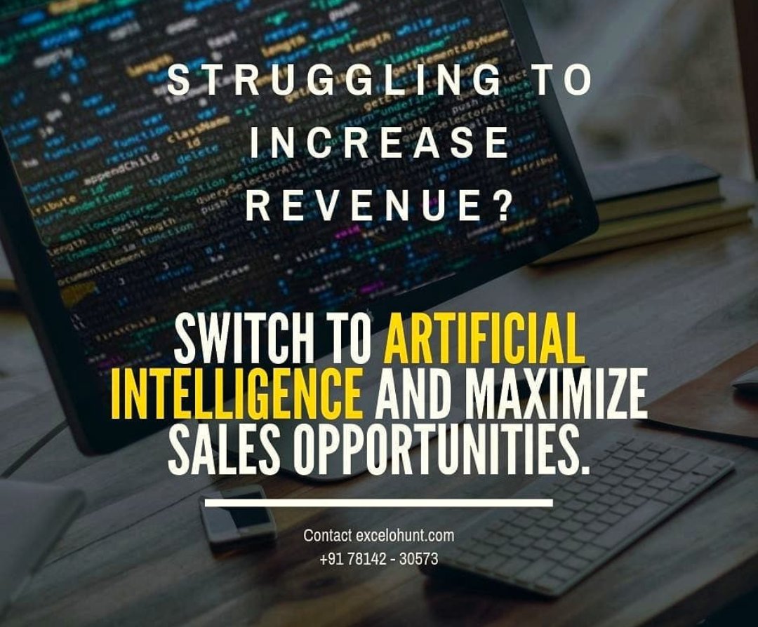 excelohunt's tweet image. The ultimate way to save time and money by automating and optimizing routine processes and tasks is by deploying the right AI technology!
 #business #businessowner
 #businessideas #businesswoman #computer  #computercompany  #excelohunt #services
#erp #crm #ai #digitalmarketing