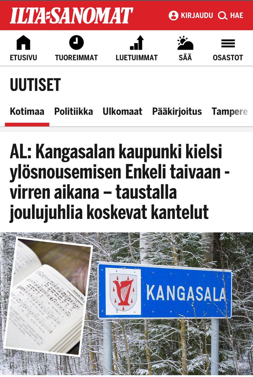 Totean tässä vain, että kun Herran päivä koittaa ja ylösnousemiseni aika tulee, mä en todellakaan aio kysyä siihen minkään kunnanvirkamiehen tai päivystävän sosialidemokraatin lupaa. #sääntösuomi