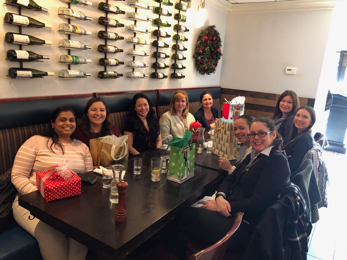 REDCOMLLC's tweet photo. The lovely ladies of REDCOM had their annual Ladies Luncheon today! They enjoyed exchanging gifts and continuing the holiday celebration! 🤶

#GivingYourDreamsStructure #REDCOMFamily #LadiesLunch #SecretSanta #KristineKringle #Construction #Architecture #Engineering #DesignBuild https://t.co/tR6iiy8aK8