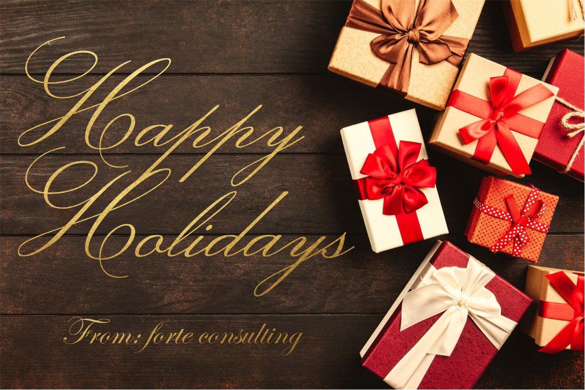 ForteGIS's tweet image. Happy Holidays! We wish you all the joys of the season and happiness throughout the upcoming year. #HappyHolidays #tistheseason