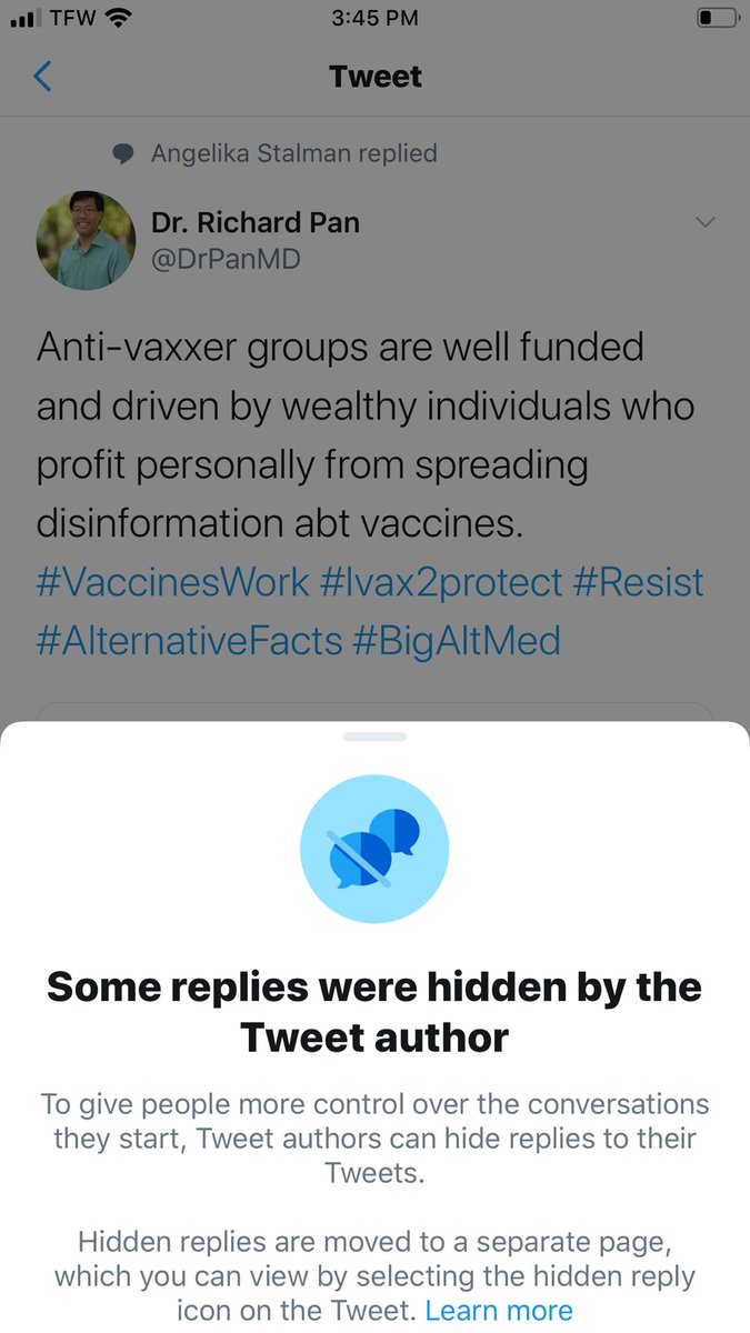 DaniMinnesnowta's tweet photo. @DrPanMD Keep lying and censoring #DickPan #PanderingPharma #LiesLiesLies https://t.co/sh4m4pjhus