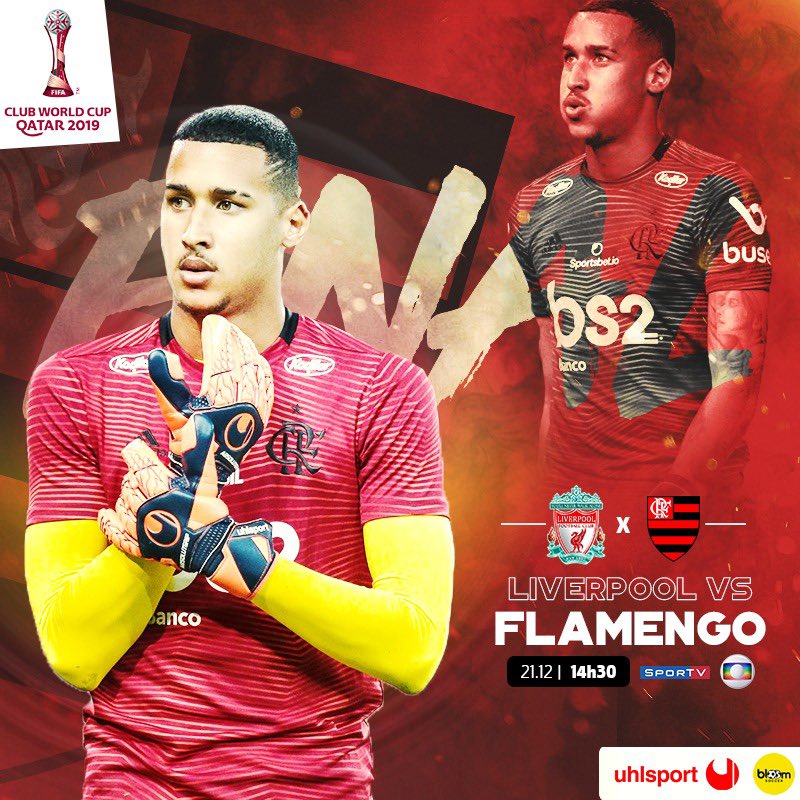 _gbatista12's tweet photo. Deus é conosco.Chegou o grande dia ❤️🖤🙏🏽. #FIFAClubWorldCup2019 https://t.co/uz0Kv3tkGz