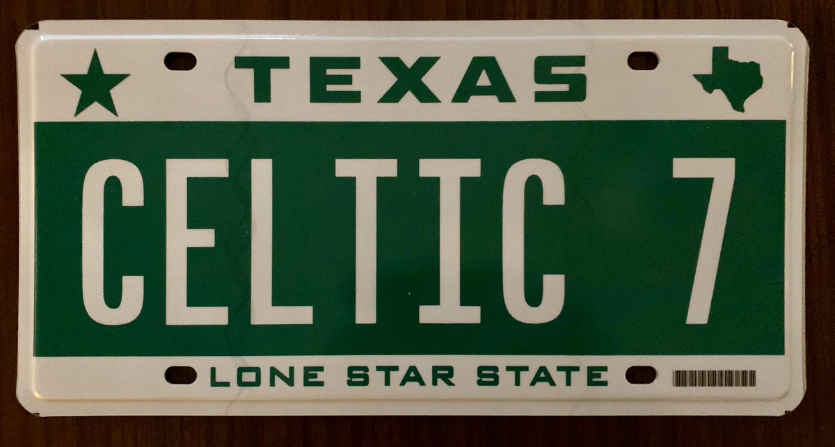 Look what arrived in time for Christmas! 🍀 #newplates