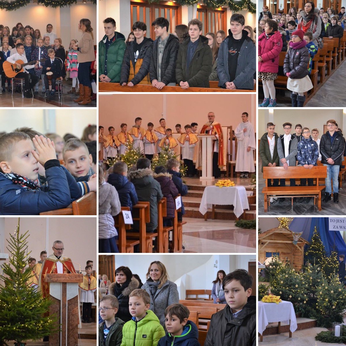 SPLublinSAC's tweet photo. 😇 #Nabozenstwo poświęcenia opłatków wigilijnych 😇

#oplatek #poswiecenie #blogoslawienstwo #BozeNarodzenie #Wigilia #LublinSPPallotti #wspolnota #Ministranci #lektorzy #modlitwa #uczniowie #Adwent #skupienie #czuwanie #przygotowanie #Jezus https://t.co/HZ1Sk9dc1w