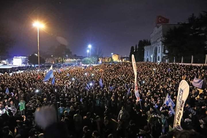Doğu türkistana destek mitingi 
Katılım sağlayan herkesten Allah razı olsun. Gelemeyen müslümanların da duası bol olsun.