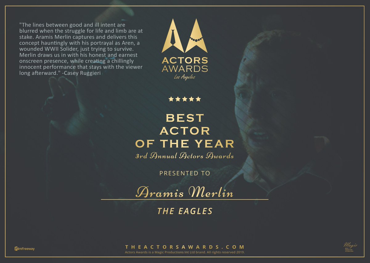 3rd Annual Actors Awards - The Winners! Full list: theactorsawards.com/2019 Submit your film: filmfreeway.com/actorsawards