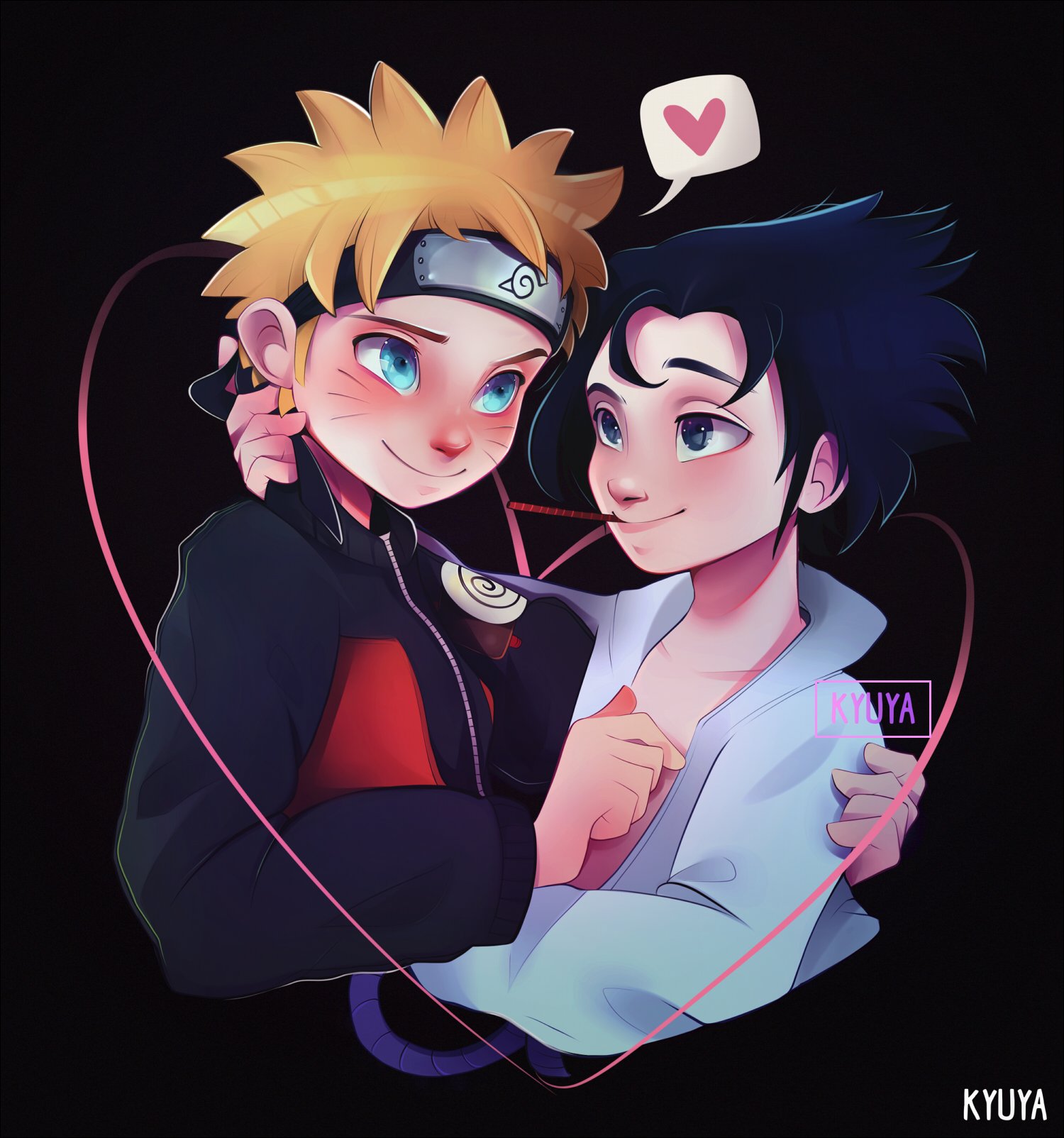 KyuYa on X: Um Naruto e um Sasuke fofinho pra vocês, espero que gostem.❤️   / X