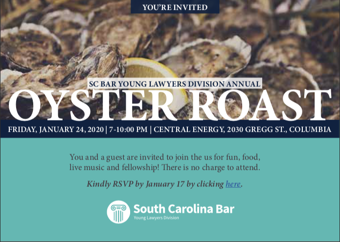 The annual YLD Oyster Roast is quickly approaching, so reserve your spot today! You and a guest are invited to join us for delicious food, jammin' live music and fellowship. Let us know you're coming: buff.ly/35DXeHn