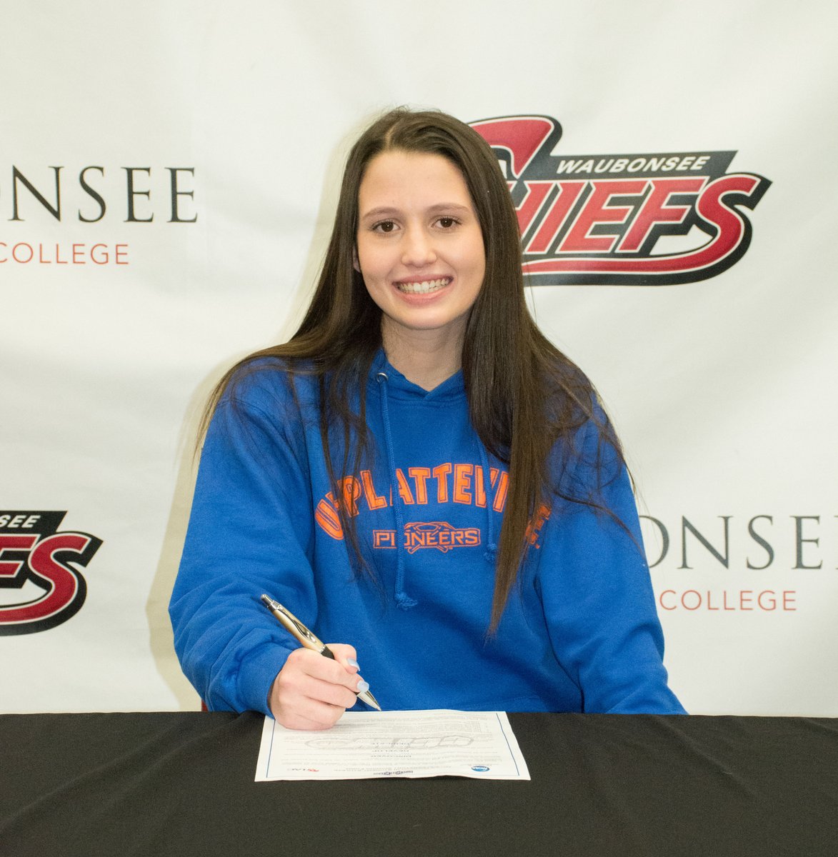 WaubonseeChiefs's tweet photo. 🎉 Congratulations to sophomore Alyssa Eby who recently signed with @uwplatteville ⚾ softball for the 2021 season. She was named an NJCAA DII Softball All-American Third Team during her freshman year here at #Waubonsee. #WaubonseeWin 👐 #WaveTheW https://t.co/YOe51Cnmrn