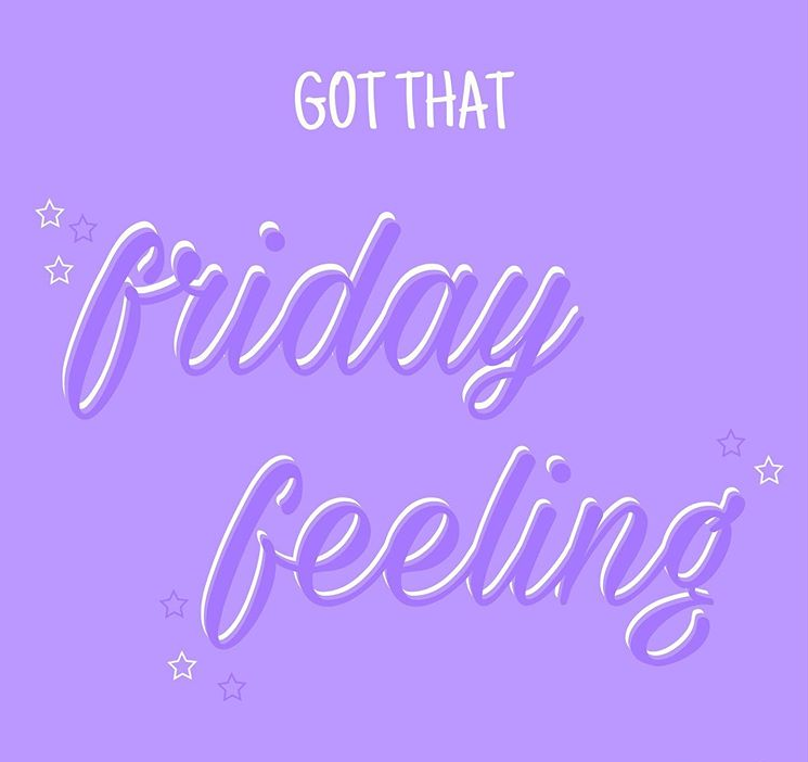It's almost the weekend! #FridayFeeling