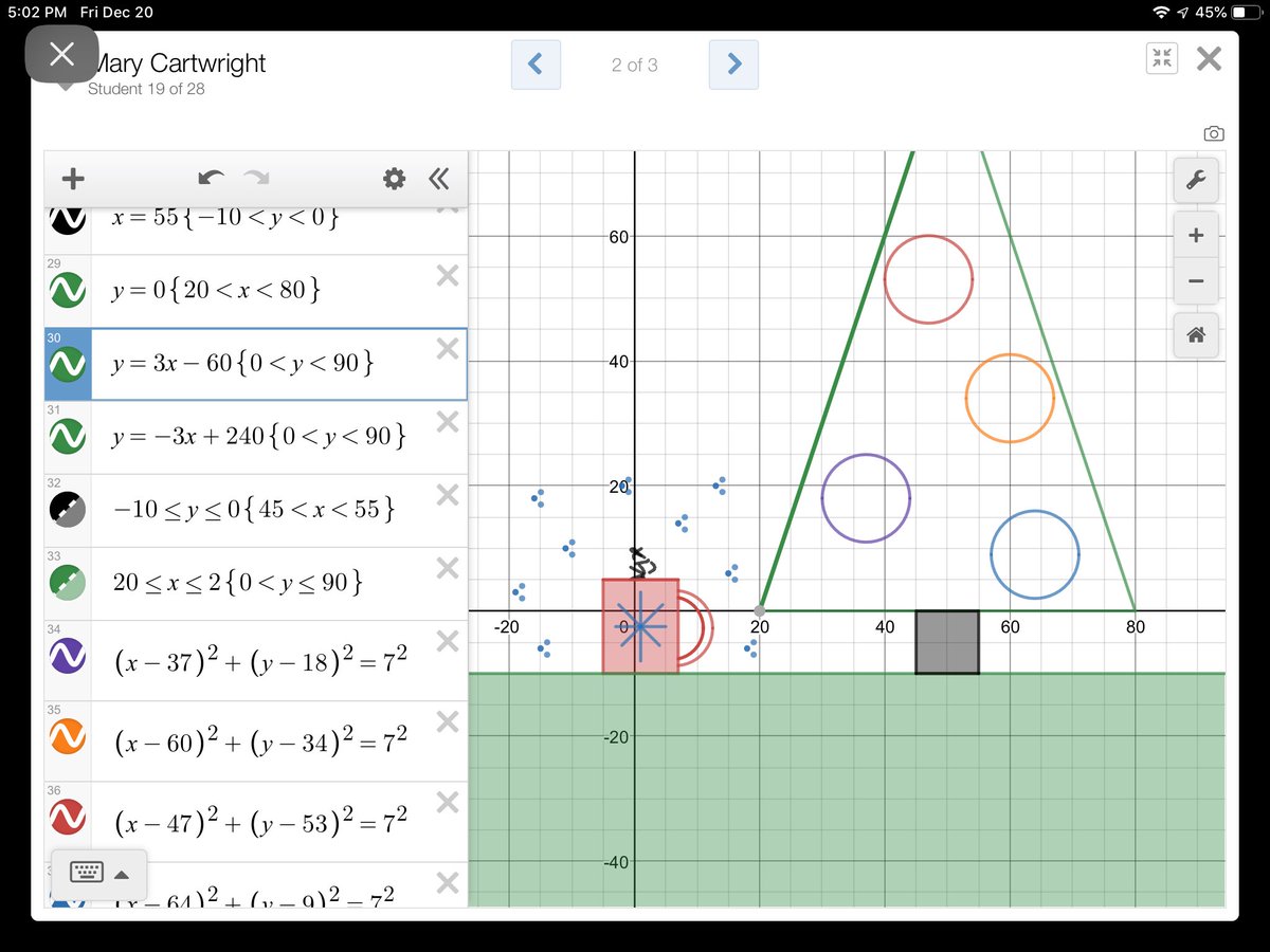 adooz's tweet image. Couldn’t settle on just 4 pictures so here’s 4 more. #iteachmath #alg1chat #mtbos #desmos