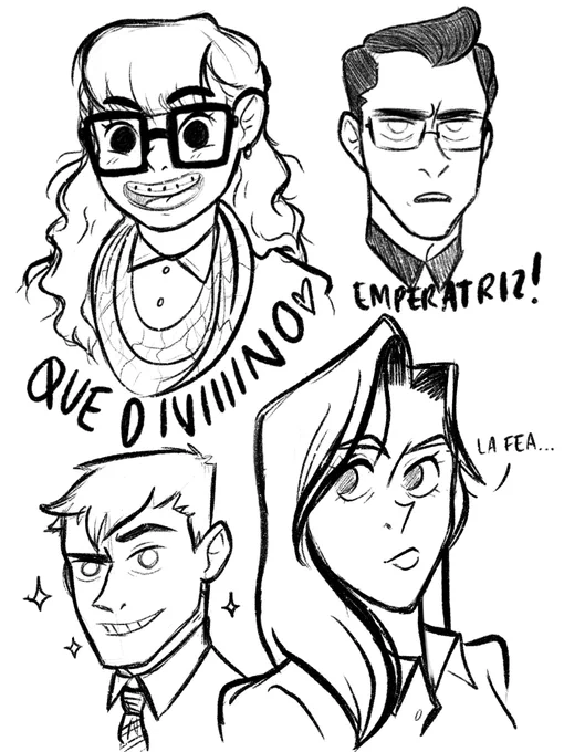 Betty la Fea está en Netflix.
#sketch #digitalart #doodledump 