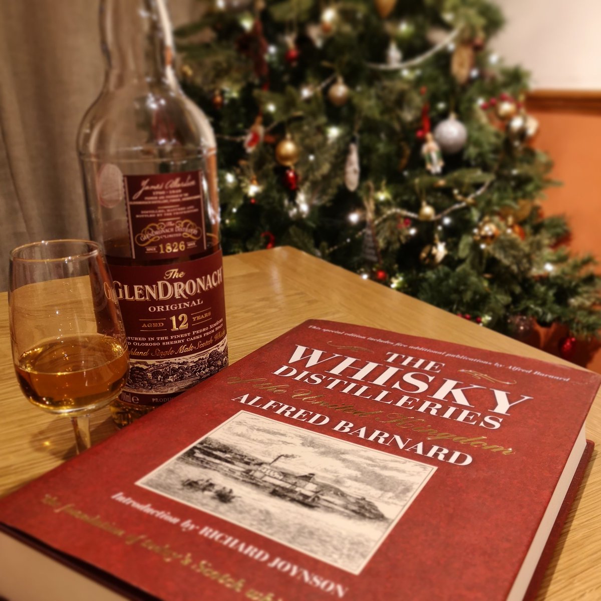 The Christmas holidays have now officially begun!
What better way to kick things off that by relaxing with a nice dram of <a href="/Glendronach/">The Glendronach</a> 12, a beautifully complex sherried whisky, the classic 'Christmas-cake-in-a-glass' style of dram. #whisky #christmasholidays