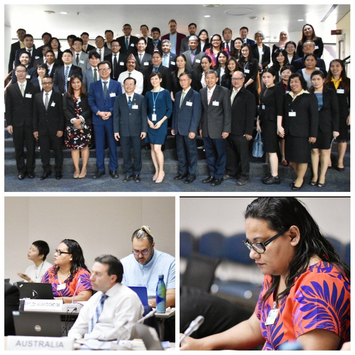 LogavatuMavis's tweet image. 2nd Asia Regional #KnowledgePartnership Workshop on Maritime Technical Cooperation Activities organised by #IMO #UNESCAP in partnership with #Thailand.

#Innovation #ResourceMobilization for #efficiency of our global, regional and national maritime sector🌏 ⚓🚢

#IMO #SPC #SDG17