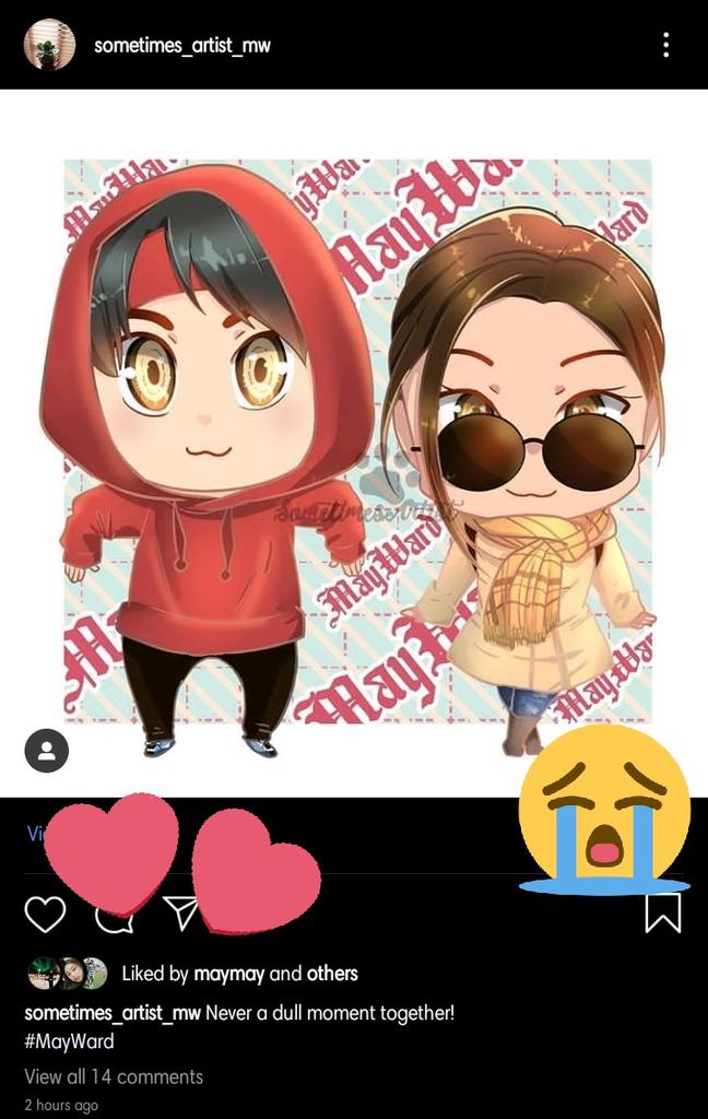 SometimesArtist's tweet photo. Inay itay teka lang di ako sanay huhuhu
sabay pa talaga yung dalawa ahem
#PUSHAwardsMayWards
#MaymayEntrata #EdwardBarber #MayWard https://t.co/6WFyUWZwRy