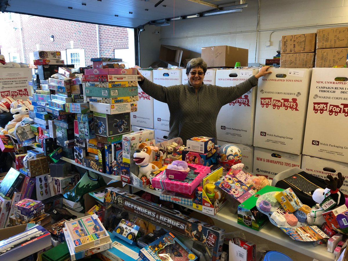@ugpd concluded our <a href="/ToysForTots_USA/">Toys for Tots</a> drive We have been blessed with tremendous support year after year, Thank You. We delivered the last of the hundreds of toys to Barb Jansons at Lower Salford Police Department. Santa might be jealous.