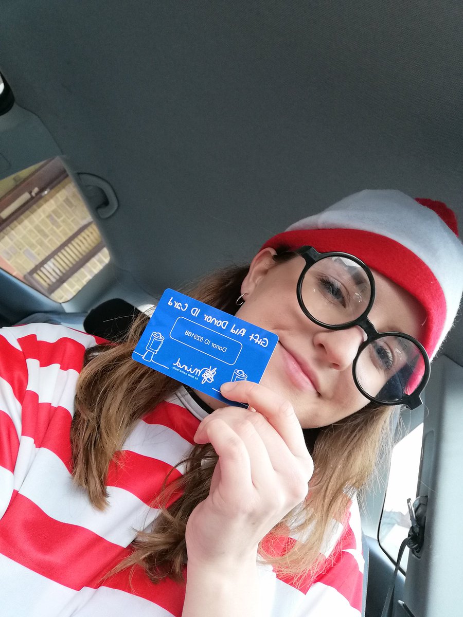 Al_creasey's tweet photo. #wheresally challenge 18 complete!
As it's the season of giving, today I Donated 4 full bags of my stuff to @MindCharity shop in Oxford :) ๐ https://t.co/bJe2YkGEYk