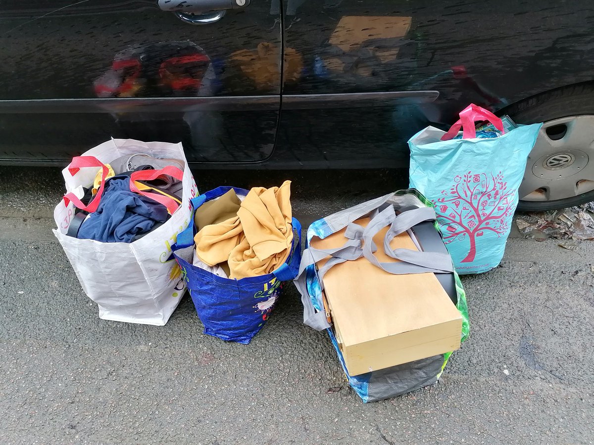 Al_creasey's tweet photo. #wheresally challenge 18 complete!
As it's the season of giving, today I Donated 4 full bags of my stuff to @MindCharity shop in Oxford :) ๐ https://t.co/bJe2YkGEYk
