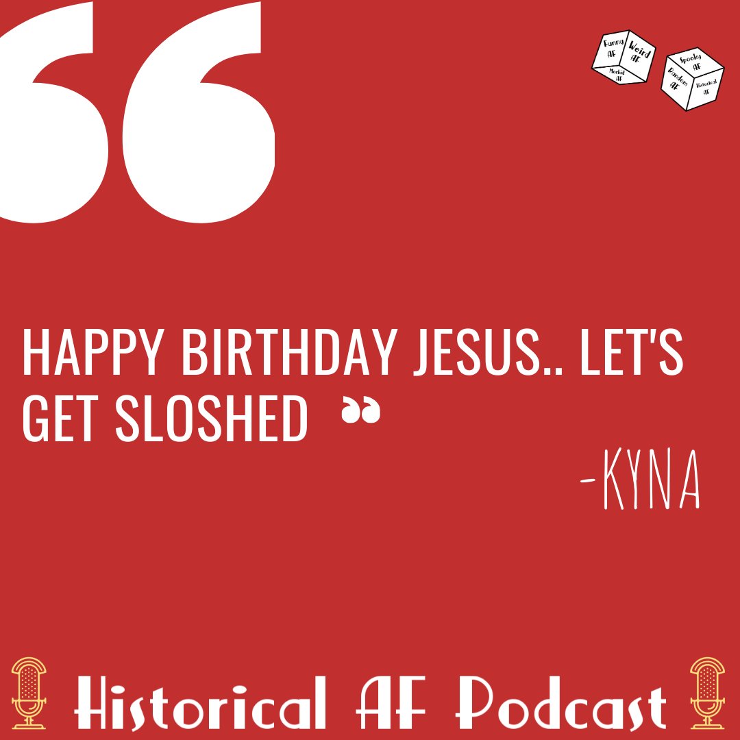 HistoricalAFPod's tweet photo. Happy #ForeshadowingFriday! We have your #spoilerswithoutcontext for Episode 36: December Holidays Part 2! Have any guesses on what spooky, morbid, and random history we will throw your way this week? https://t.co/g1f3tk0tjv