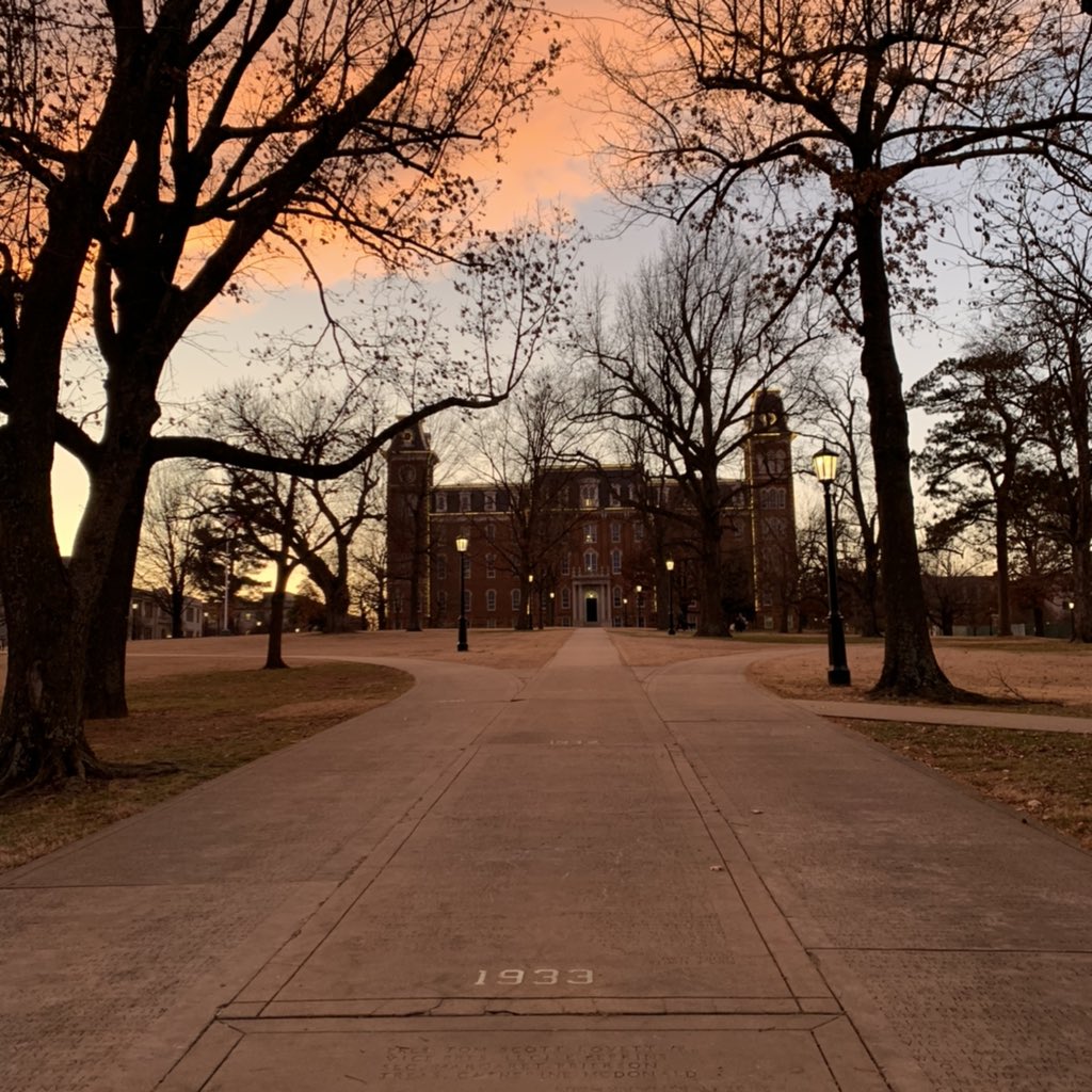 uarkgsie's tweet photo. One more sleep. #goodnight #commencement #graduation #uark #razorgrads #tomorrowisyourday https://t.co/1lybLZ0Zg0