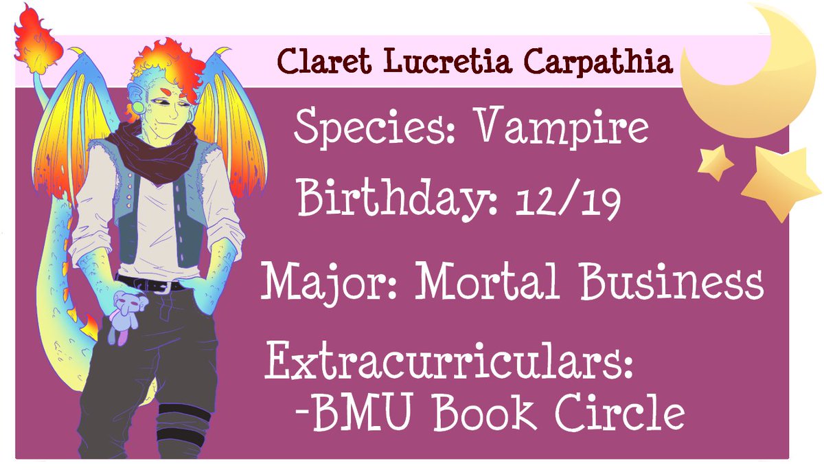 Love at Blood Moon University tweet media