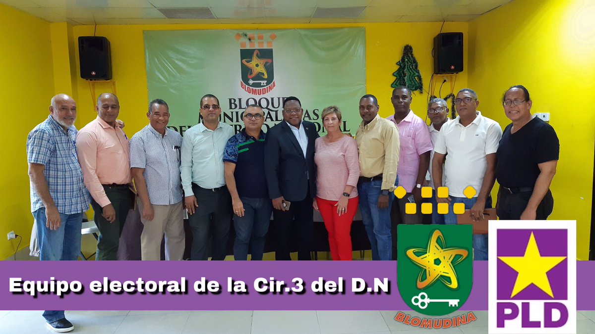 blomudina's tweet photo. El Dr.Pedro Solano (@drpedrosolano ) Encargado de Asuntos Electorales de la Cir.3 del D.N sostiene reunión con el equipo electoral de los bloques de intermedios de la zona. #Blomudina #Circ3 #GonzaloCastillo @Gonzalo2020RD Presidente!! https://t.co/3v45DZQtnK