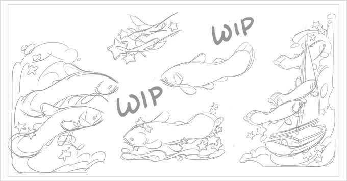 ✨?Sticker WIPs?✨ 