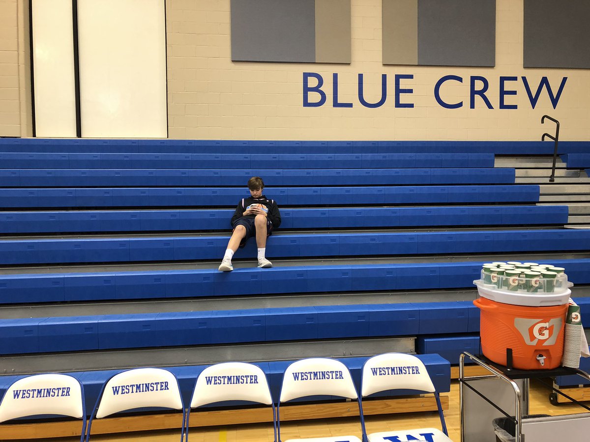 AthleticsWCA's tweet photo. @WCABlueCrew out in force tonight for the home game against DuBourg. @NickGeo90983246 representing! #FirstDayOfBreak #GoCats https://t.co/uLEdCHJvt0