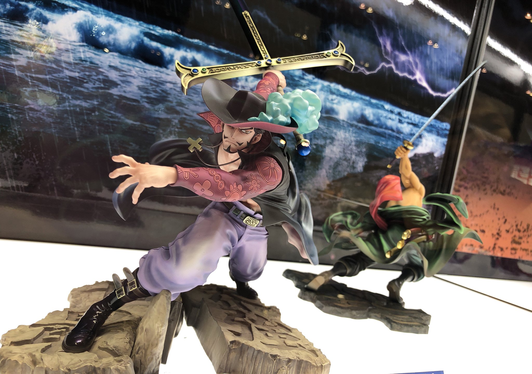 P O Pワンピース メガハウス公式 麦わらステーションcb 公開収録で発表されましたp O P Maximum シリーズ 鷹の目 ジュラキュール ミホーク 本日 彩色を初公開 過去発売された ミホーク とはまた違った魅力がありますね