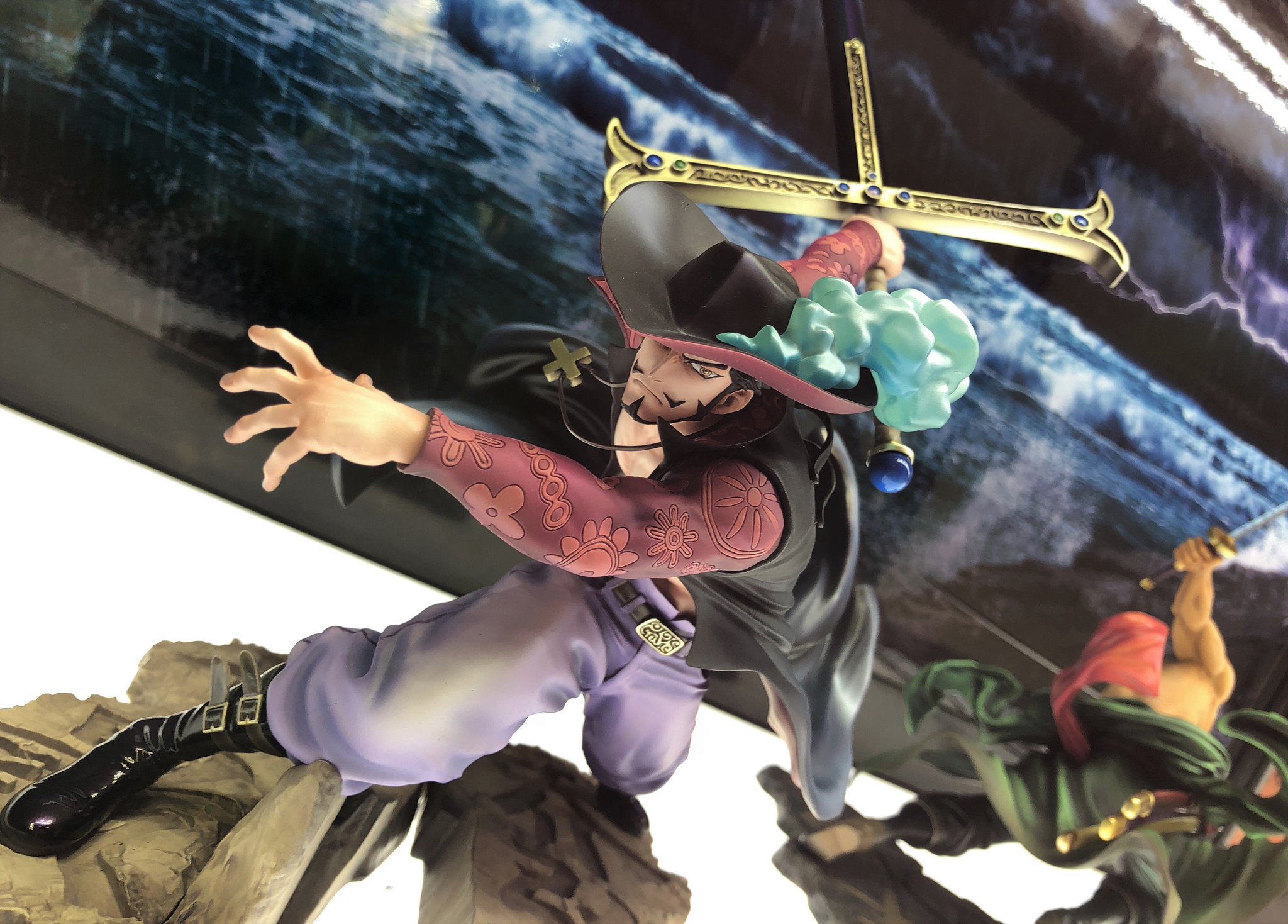 P O Pワンピース メガハウス公式 麦わらステーションcb 公開収録で発表されましたp O P Maximum シリーズ 鷹の目 ジュラキュール ミホーク 本日 彩色を初公開 過去発売された ミホーク とはまた違った魅力がありますね