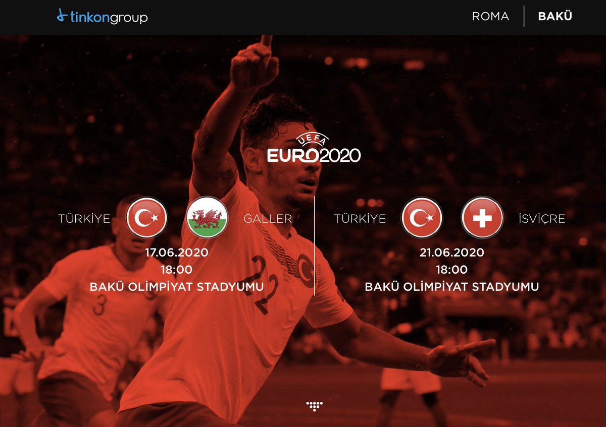 TINKONGroup's tweet photo. #EURO2020 için web sitemiz yayında ! https://t.co/zrrQFfv1J6 https://t.co/BJXl07IeFi
