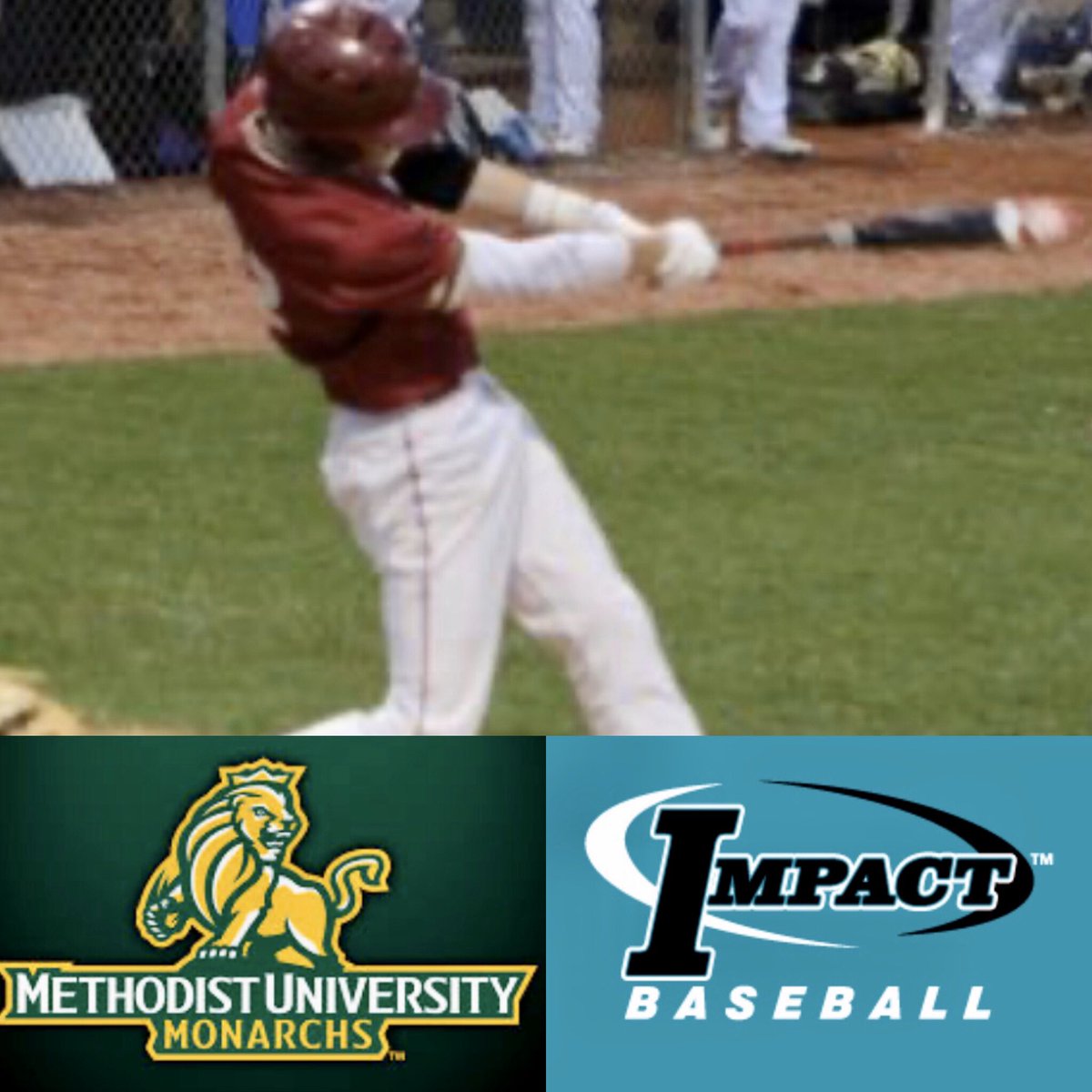 Congratulations Connor Mangum (2020 Harnett Central High School Infielder) on his commitment to Methodist University.. #impact⚾️