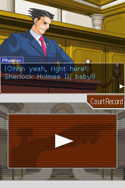 Ruler_Hades's tweet image. There's a ton, but probably my favorite from my first time playing the series #AATWriteAnything