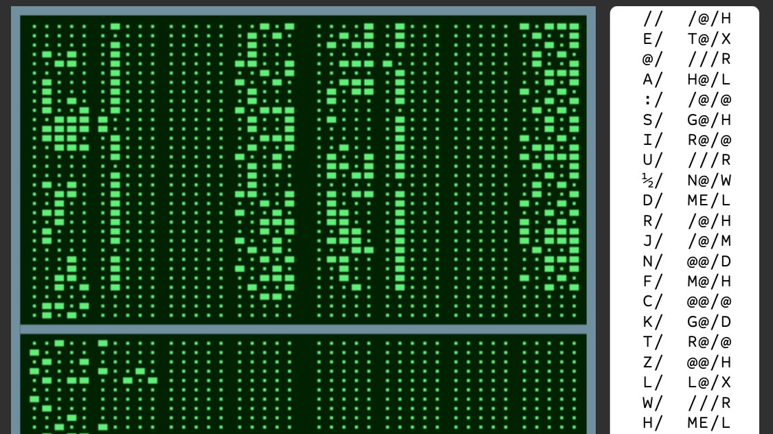 EdmundGriffiths's tweet photo. Some of you may remember my online Manchester SSEM emulator; well, I've been cobbling bits of it into a kind of vague approximation of the SSEM's successor, the #ManchesterMark1 (1949–1950), &amp; I've just posted a first draft
https://t.co/zlyh7kJsgr https://t.co/HCoUz79VbC