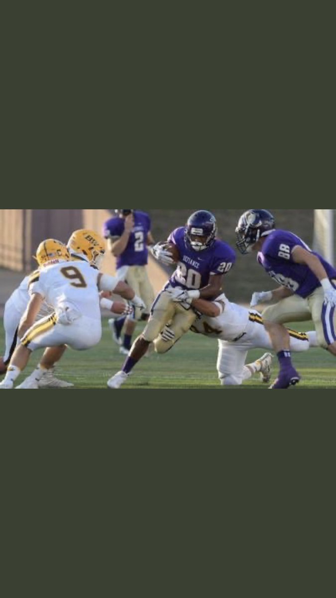 BraydenBarker6's tweet photo. Blessed to receive another and official offer from Defiance College. 🐝💜 
@C4_Sports_  @NHSPatsFB @TristanYeomans  @DCoverage17 @coach_shank05 @BigFaceSportss https://t.co/etv6r5YiHG