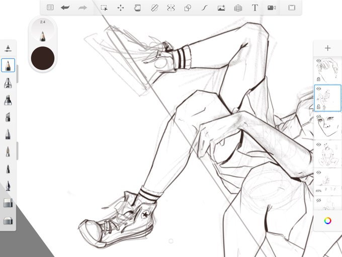 Por que me sigo poniendo en situaciones en las que tengo que dibujar zapatos o peor pies 
Me encanta hacerme la vida difícil 