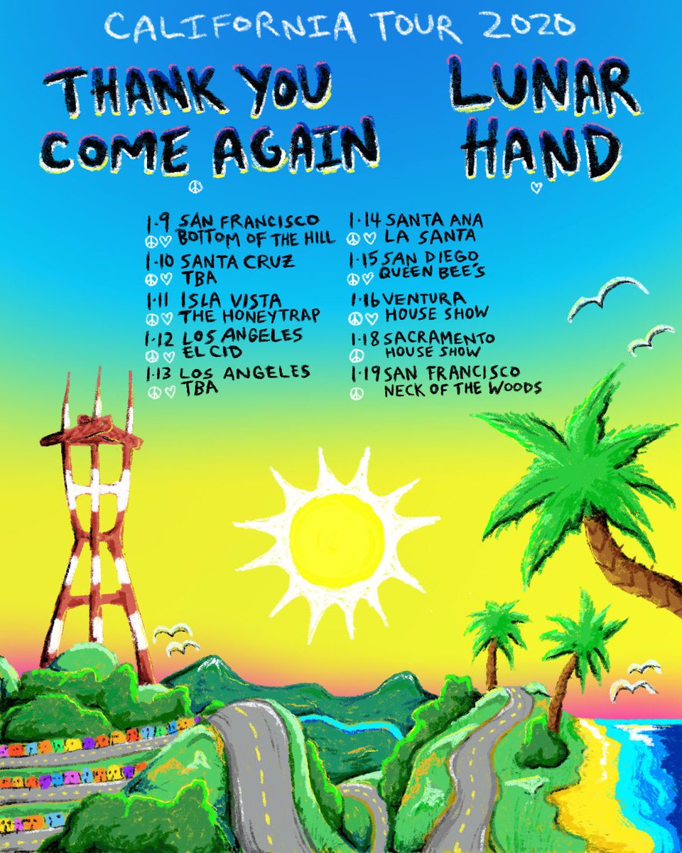 We’re hitting the road next month 😎🌞