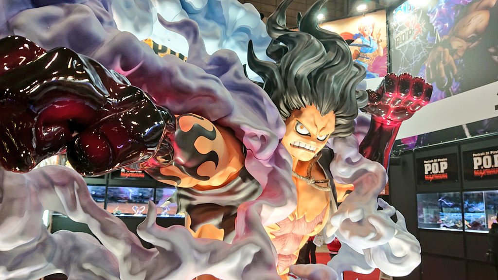 Twitter 上的greg Look At ｔｈｉｓ Massive Snakeman Luffy At Megahouse Booth Jumpfesta Onepiece T Co Dvct6nkchu Twitter