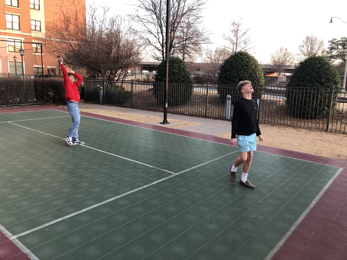 DougFarrish6's tweet photo. Pre-wedding basketball and sight seeing. #littlebrotherhascaughtup https://t.co/7h9ux4gvvm