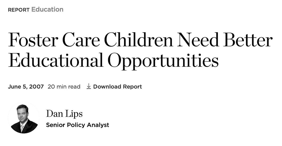 Richard L. Jackson Mentioned In The AJC Article Research By The Heritage Foundation.This Is The Report. By Dan Lips, June 5, 2007 https://www.heritage.org/education/report/foster-care-children-need-better-educational-opportunities