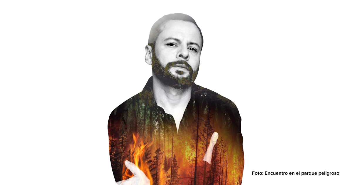 "A mí me ha hecho reflexionar sobre mi estar en este planeta", nos cuenta <a href="/emmanuelmoral/">Emmanuel Morales</a>  sobre 𝗘𝗻𝗰𝘂𝗲𝗻𝘁𝗿𝗼 𝗲𝗻 𝗲𝗹 𝗣𝗮𝗿𝗾𝘂𝗲 𝗣𝗲𝗹𝗶𝗴𝗿𝗼𝘀𝗼 🎭👩🧔🌎🗒🖊 Acá la entrevista ow.ly/BW9G50xFmbn @parquepeligro <a href="/ForoBellescene/">Foro Bellescene</a>