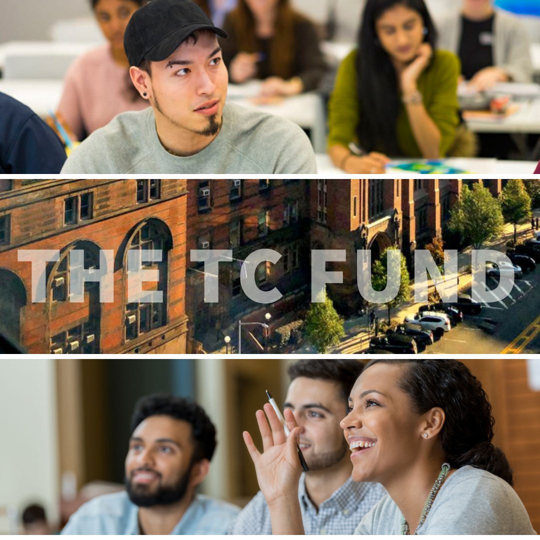 TeachersCollege's tweet photo. There are now less than 2 weeks left in 2019. Your tax-deductible gift of any amount this month is crucial. Support TC's ongoing research, scholarship and programming today at https://t.co/UqMcCBYcmI. Every donation counts! #TCFundFriday #SupportTC https://t.co/UesUBvsu7j