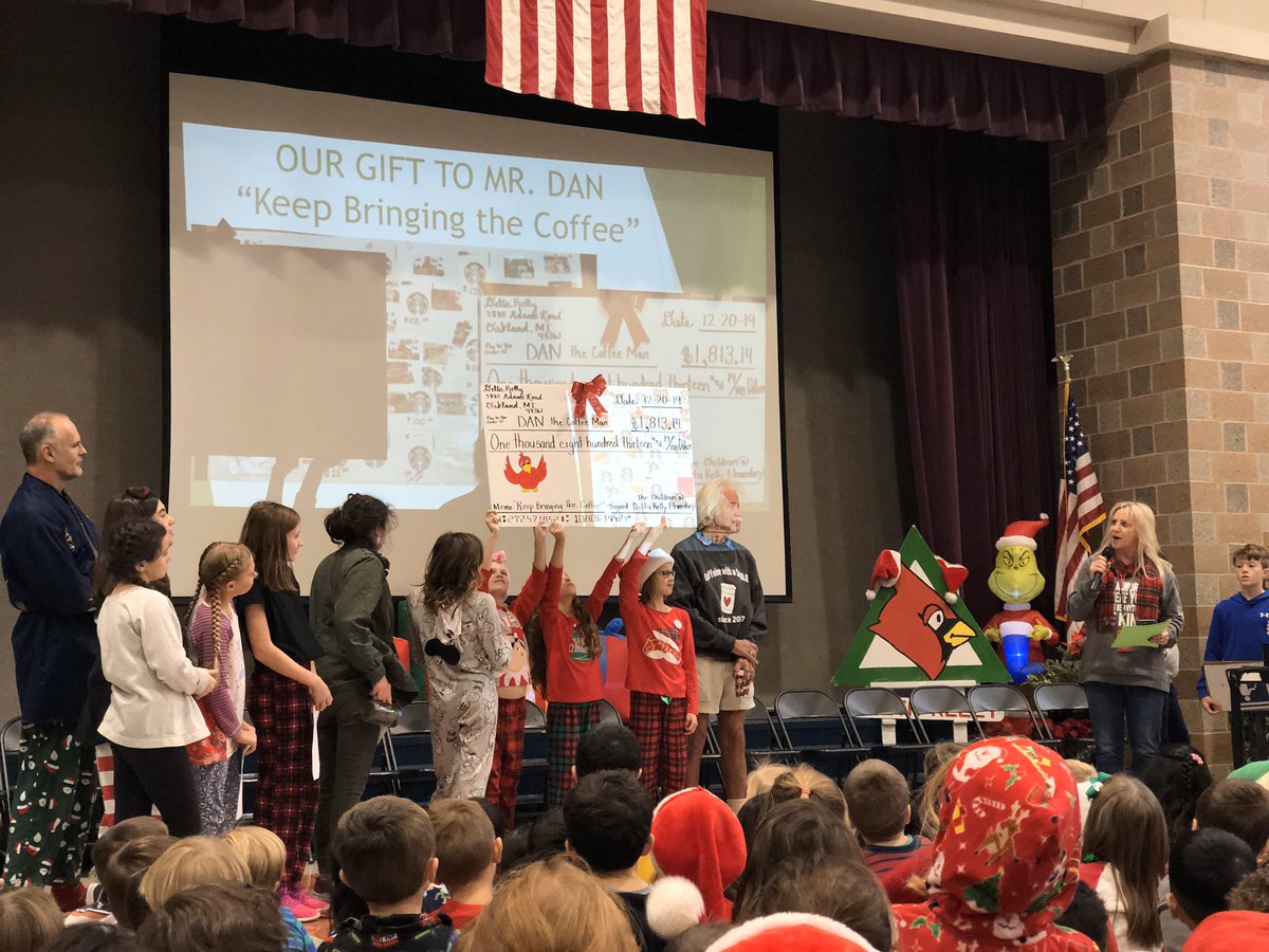 “And I want to show kindness like Dan ...
And I want to be humble like Dan ...
And I want to be generous like Dan ...
I’m talking ‘bout Mr. Dan the Coffee Man” ☕️